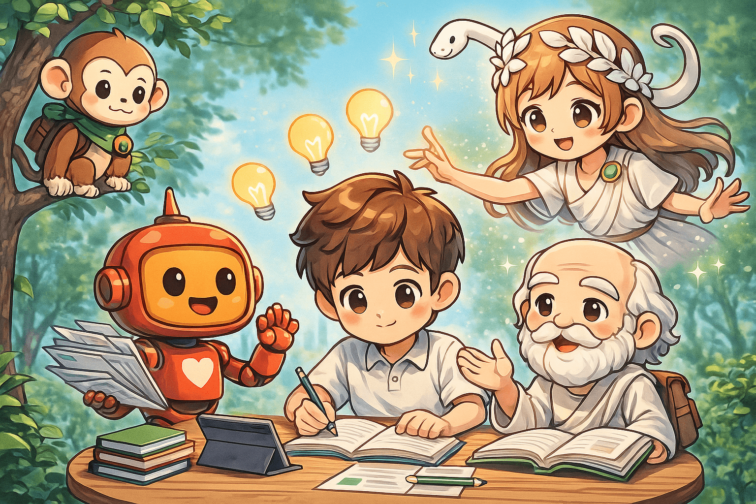 アスクレッピと学ぶイメージ