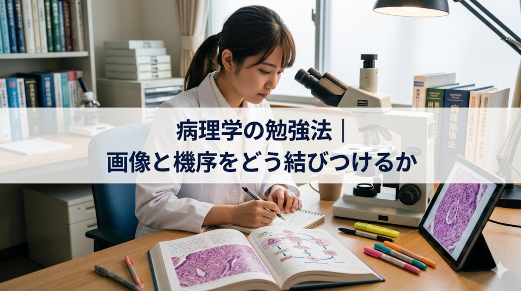 病理学の勉強法|画像と機序をどう結びつけるか